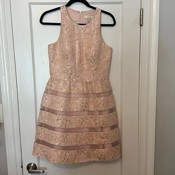 Aidan Mattox | Dresses | Light Pink Cocktail Dress By Aidan Mattox |  Poshmark